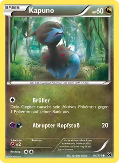 Kapuno, Karte 84 aus Dampfkessel