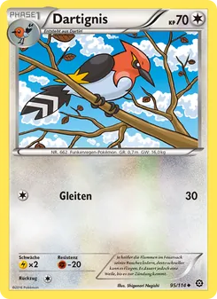 Dartignis, Karte 95 aus Dampfkessel