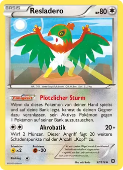 Resladero, Karte 97 aus Dampfkessel