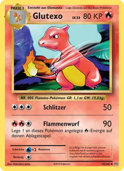 Glutexo, Karte 10 aus Evolution