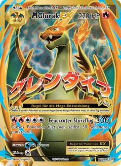 M-Glurak EX, Karte 101 aus Evolution