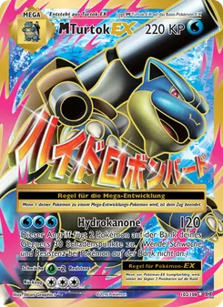 M-Turtok EX, Karte 102 aus Evolution