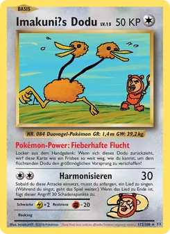 Imakuni?s Dodu, Karte 112 aus Evolution