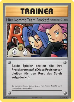 Hier kommt Team Rocket!, Karte 113 aus Evolution
