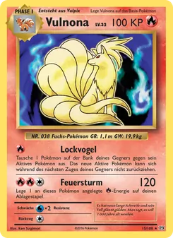 Vulnona, Karte 15 aus Evolution