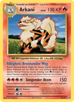Arkani, Karte 18 aus Evolution