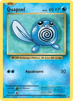 Quapsel, Karte 23 aus Evolution