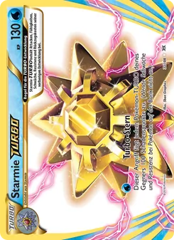Starmie-TURBO, Karte 32 aus Evolution
