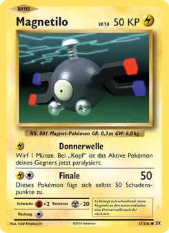 Magnetilo, Karte 37 aus Evolution