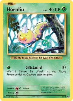 Hornliu, Karte 5 aus Evolution