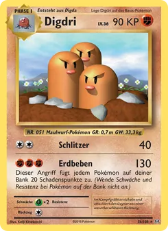 Digdri, Karte 56 aus Evolution