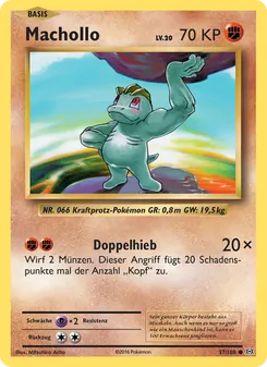 Machollo, Karte 57 aus Evolution