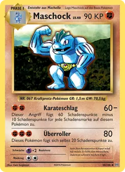 Maschock, Karte 58 aus Evolution