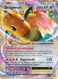 Dragoran EX, Karte 72 aus Evolution