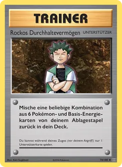 Rockos Durchhaltevermögen, Karte 74 aus Evolution