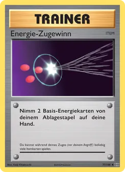 Energie-Zugewinn, Karte 77 aus Evolution