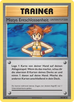 Mistys Entschlossenheit, Karte 80 aus Evolution