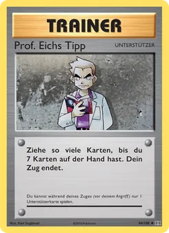 Prof. Eichs Tipp, Karte 84 aus Evolution