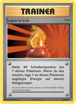Supertrank, Karte 87 aus Evolution