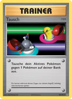 Tausch, Karte 88 aus Evolution