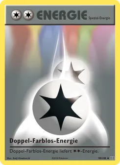 Doppel-Farblos-Energie, Karte 90 aus Evolution