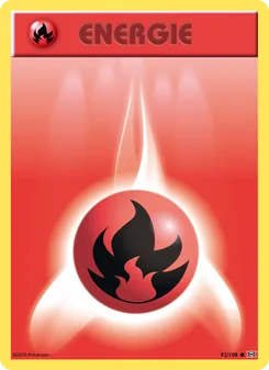 Feuer-Energie, Karte 92 aus Evolution
