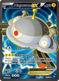 Magnezone EX, Karte 101 aus Flammenmeer