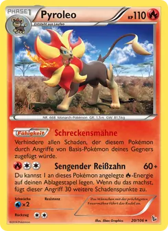 Pyroleo, Karte 20 aus Flammenmeer