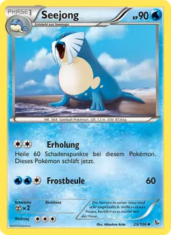 Seejong, Karte 25 aus Flammenmeer