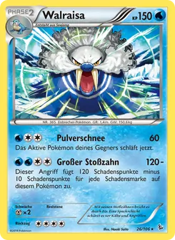 Walraisa, Karte 26 aus Flammenmeer