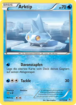 Arktip, Karte 30 aus Flammenmeer