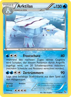Arktilas, Karte 31 aus Flammenmeer