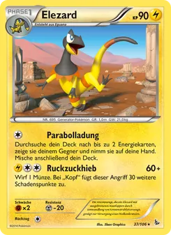 Elezard, Karte 37 aus Flammenmeer