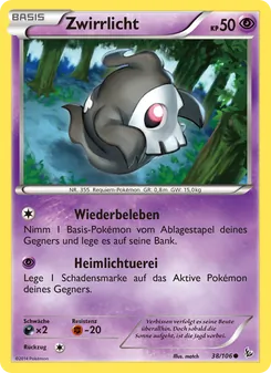 Zwirrlicht, Karte 38 aus Flammenmeer