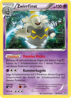 Zwirrfinst, Karte 40 aus Flammenmeer