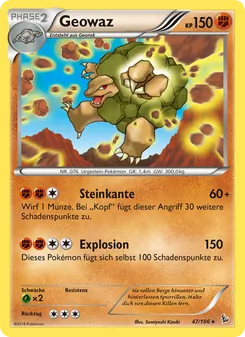 Geowaz, Karte 47 aus Flammenmeer