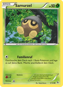 Samurzel, Karte 5 aus Flammenmeer