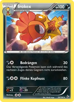 Irokex, Karte 59 aus Flammenmeer