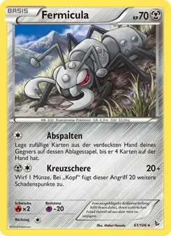 Fermicula, Karte 61 aus Flammenmeer