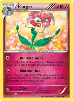 Florges, Karte 66 aus Flammenmeer