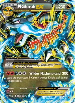 M-Glurak EX, Karte 69 aus Flammenmeer