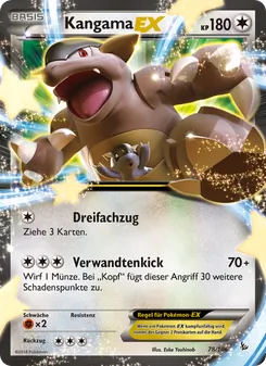 Kangama EX, Karte 78 aus Flammenmeer
