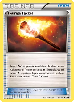 Feurige Fackel, Karte 89 aus Flammenmeer
