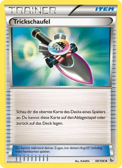 Trickschaufel, Karte 98 aus Flammenmeer