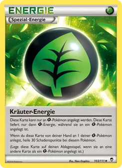 Kräuter-Energie, Karte 103 aus Fliegende Fäuste