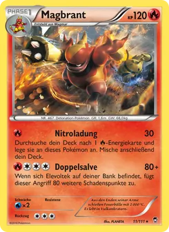 Magbrant, Karte 11 aus Fliegende Fäuste