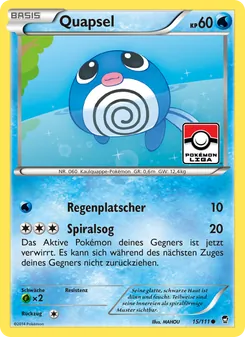 Quapsel, Karte 15 aus Fliegende Fäuste