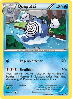 Quaputzi, Karte 16 aus Fliegende Fäuste