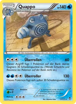 Quappo, Karte 17 aus Fliegende Fäuste