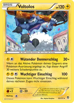 Voltolos, Karte 33 aus Fliegende Fäuste